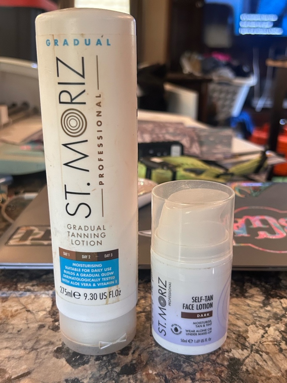 St. Moriz Tanning and Face Lotion